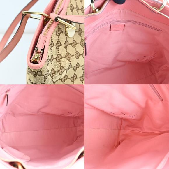 Auth Gucci Shoulder Tote Bag Gg Canvas #47861G26B - Picture 13 of 15